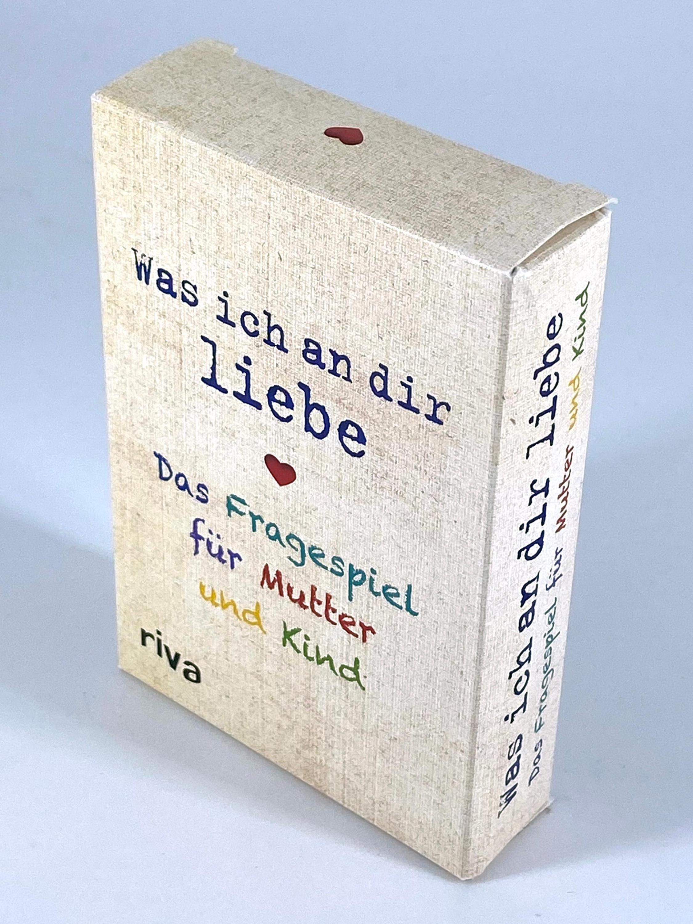 Was ich an dir liebe - Das Fragespiel für Mutter und Kind (Spiel)