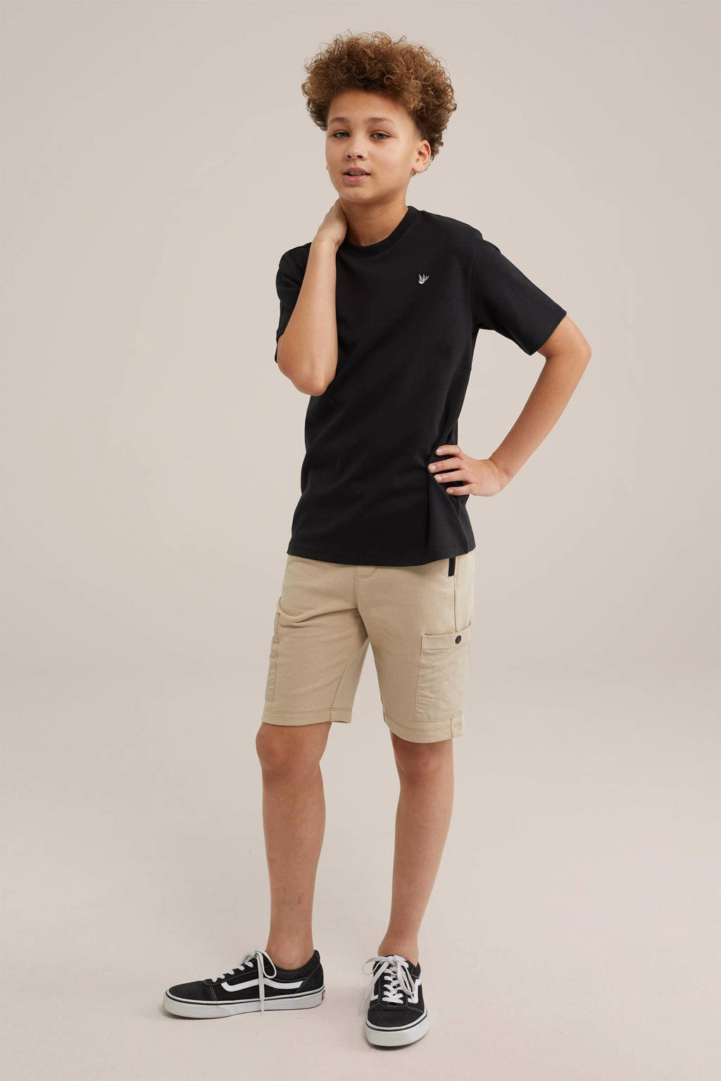 WE Fashion T-shirt zwart