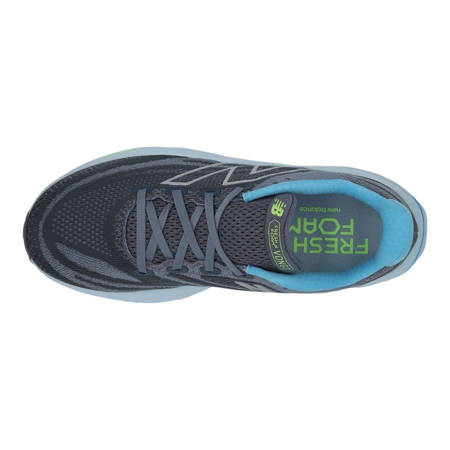 New Balance Chaussures de Running Fresh Foam X Vongo V6 - Gris/Bleu Femme
