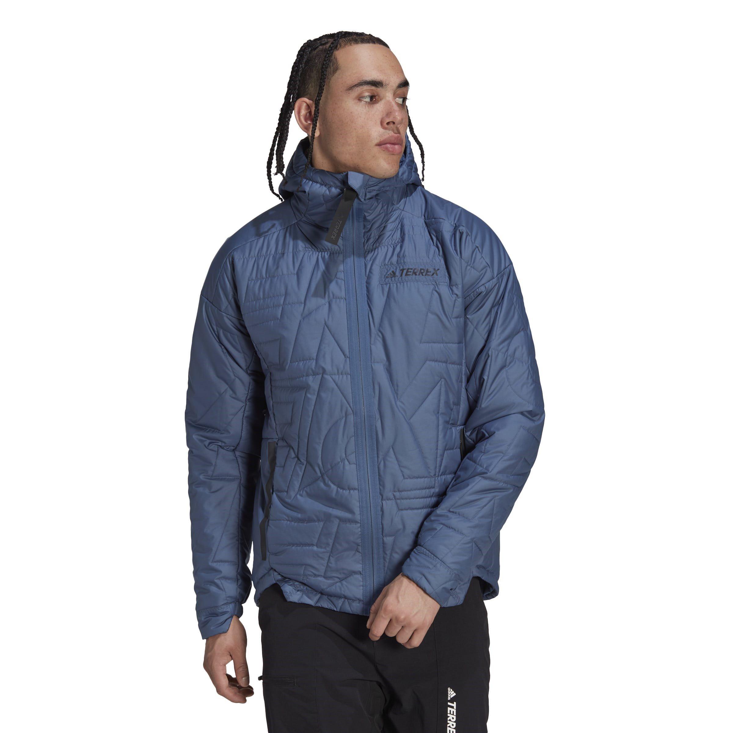adidas Terrex MYSHELTER PrimaLoft Hooded Padded Jacket Mens