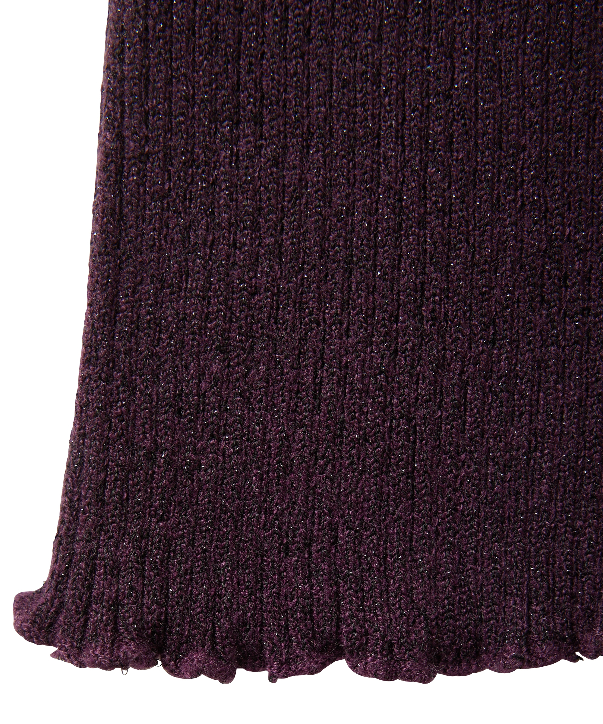flared fit rib broek