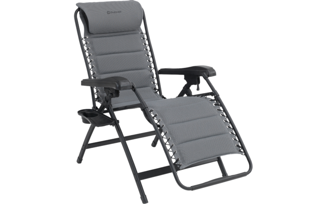 Outwell Acadia Relaxsessel grau