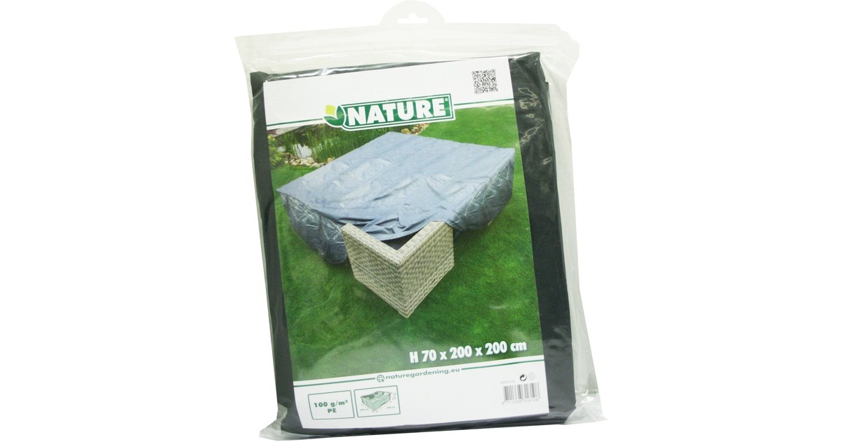 NatureTuinmeubelafdekhoes voor loungeset afdekking  (Grijs, 6031610)