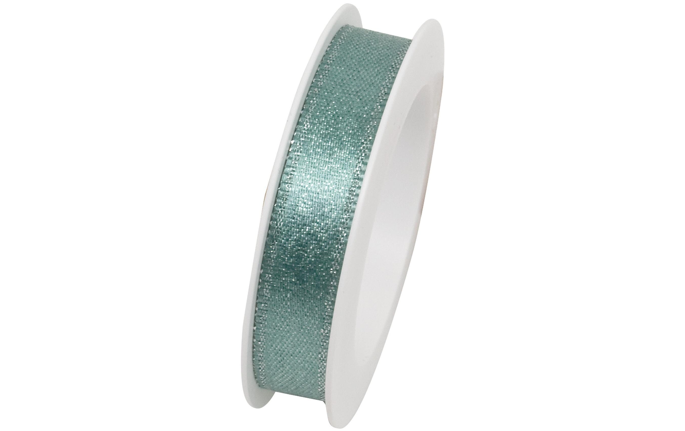 Geschenkband Brilliant 10 mm x 3 m, MintStoffband zum Verpacken von Geschenken