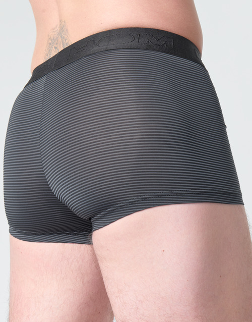 Hom - SIMON BOXER BRIEF HO1 - Noir / Blanc
