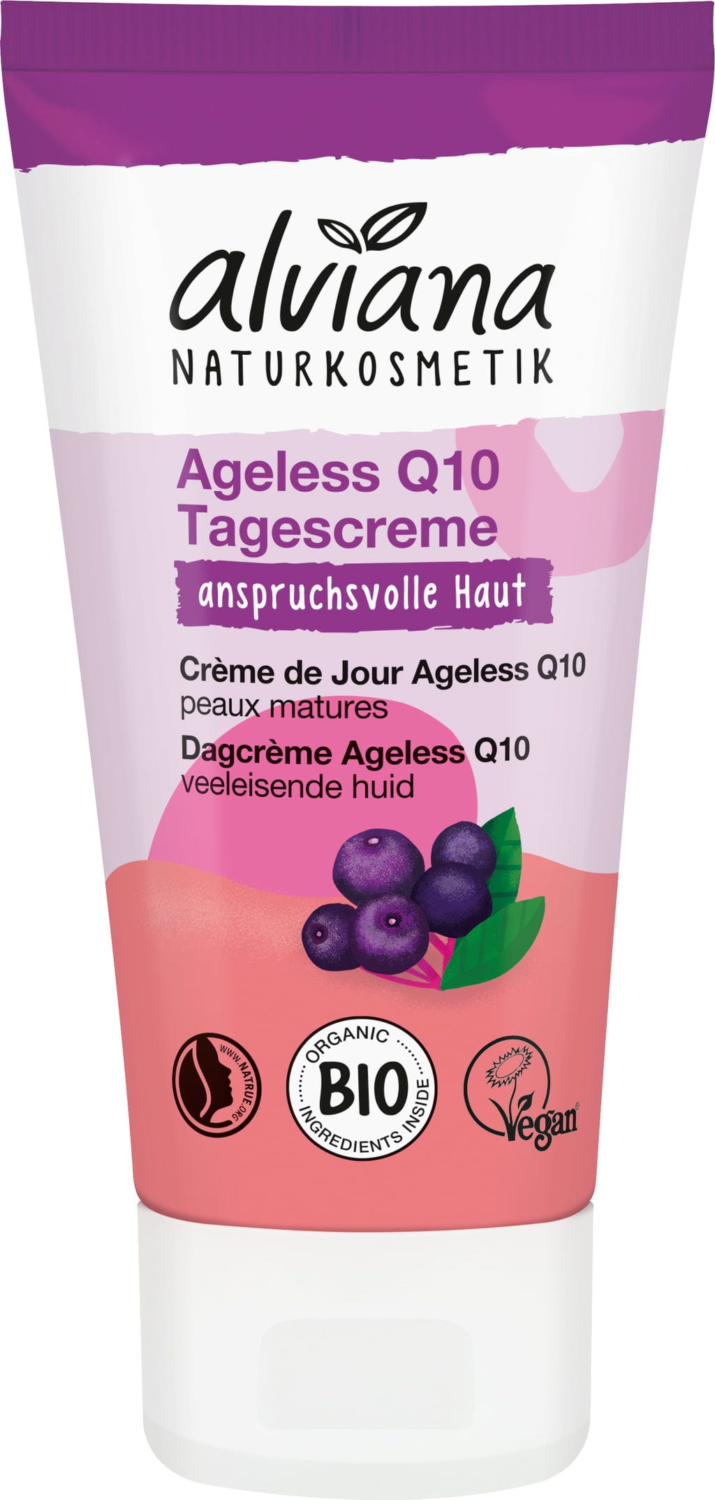 alviana Naturkosmetik  Ageless Q10 Tagescreme, 50 ml