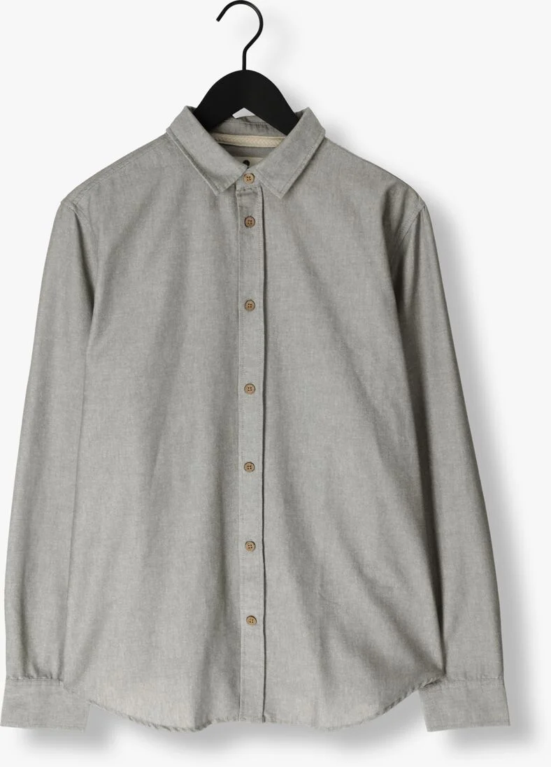 ANERKJENDT olijf anerkjendt casual overhemd aklouis l/s linen shirt