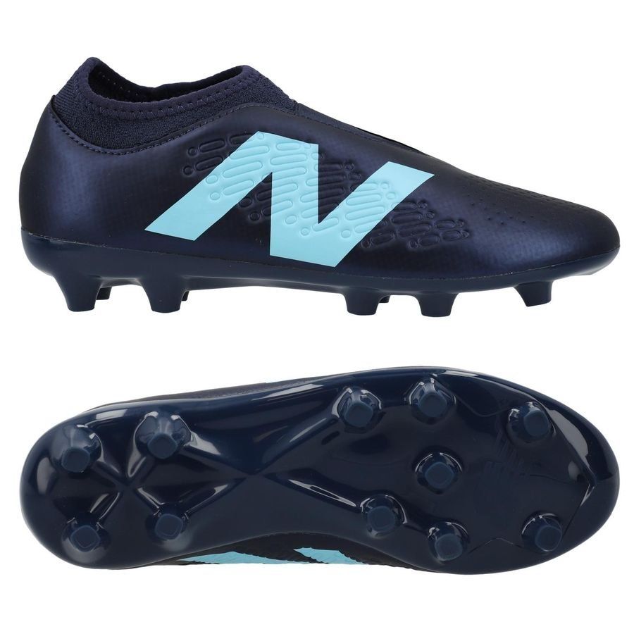 New Balance Tekela V4 Magique FG - Bleu Marine Enfant