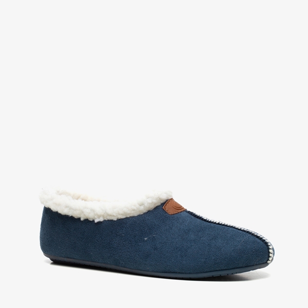 Thu!s gevoerde dames pantoffels blauw