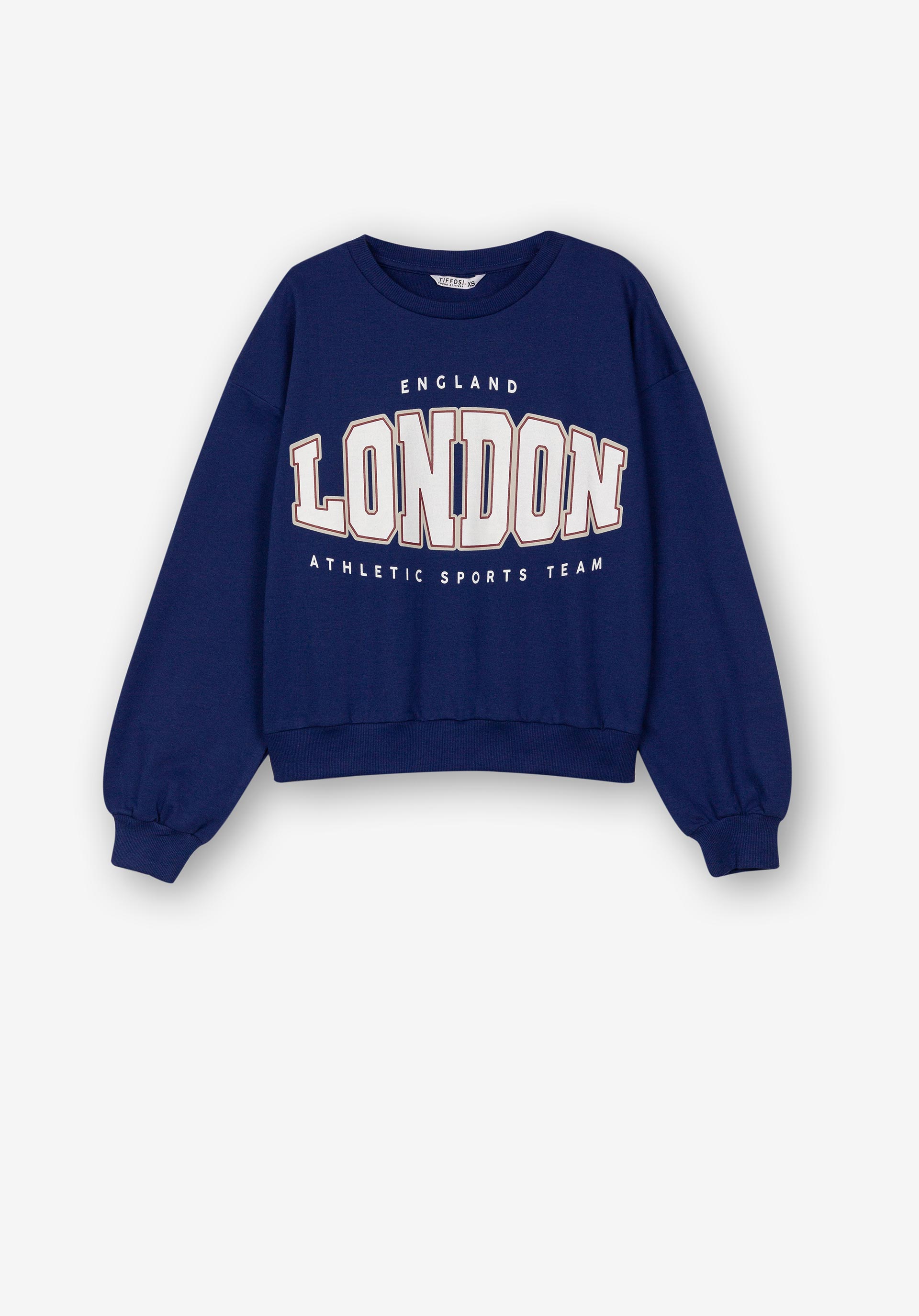 Sweatshirt com Estampado Frontal