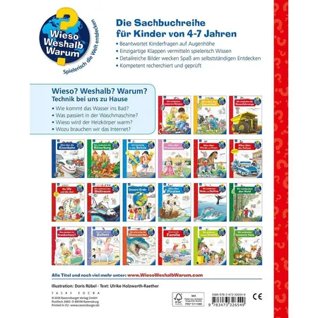 Ravensburger Wieso? Weshalb? Warum? Band 24: Technik bei uns zu Hause
