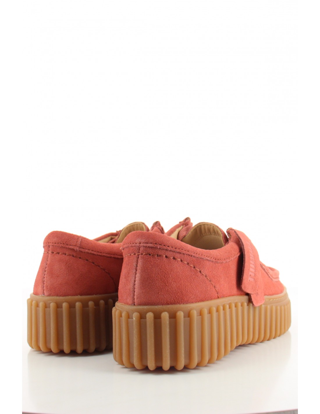 clarks Derby Femme Torhill Bee Dusty Rose Nubuck