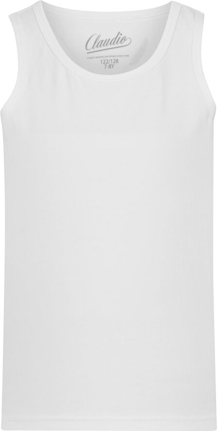 Claudio Claudio Boys 3-pack singlet Hvid