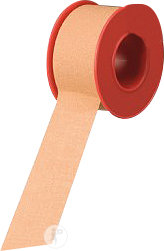 Hekaplast Bande Adhésive Textile 5m x 2,5cm Rouleau 1