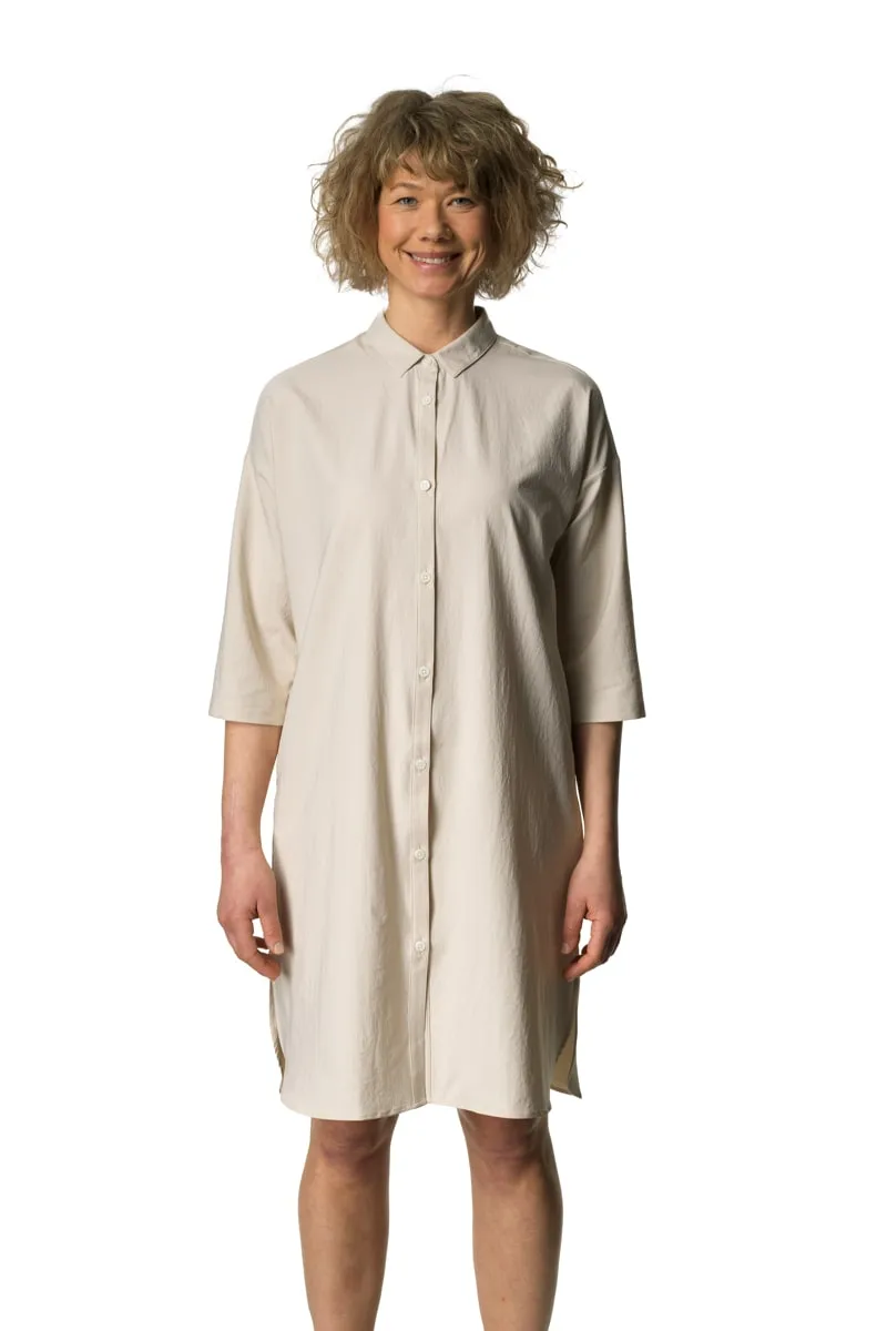 Houdini Women's Route Shirt Dress Foggy Mountain