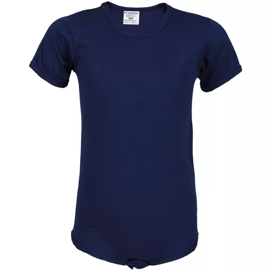 TupTam Kinder Unisex Kurzarm Body 3er Set dunkelblau