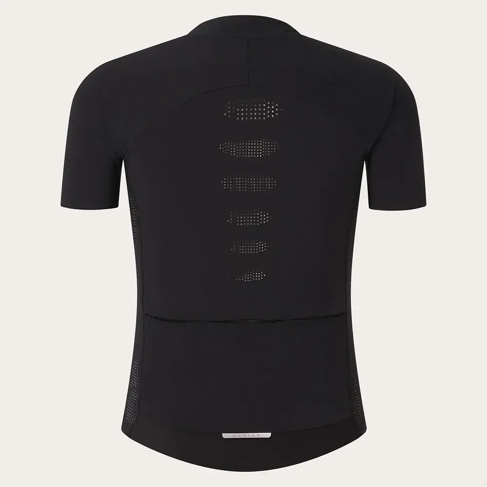 Oakley Endurance Ultra Vented Fietsshirt Korte Mouwen Zwart Heren