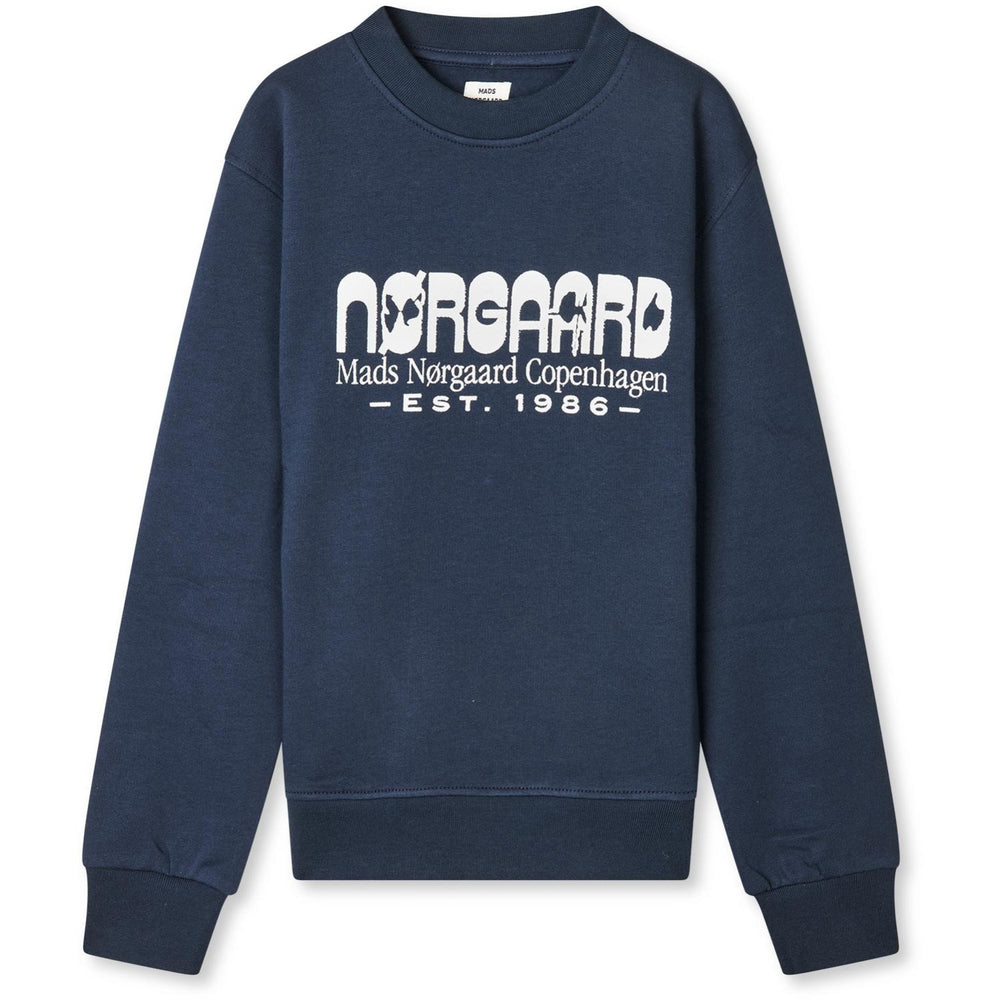 Køb Mads Nørgaard Parisian Night Organic Sweat Solo Sweatshirt