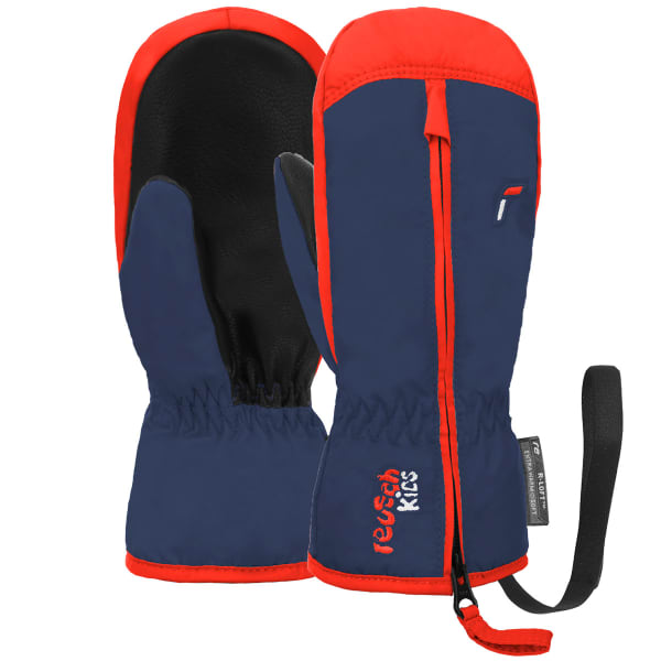 Moufle ski REUSCH BEN MITTEN DRESS BLUE/CHERRY TOMATO