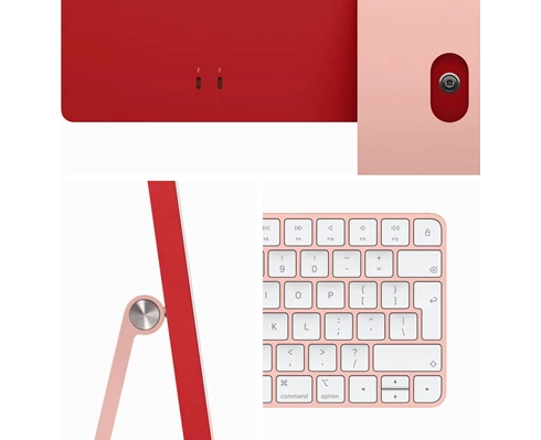 Apple 24-inch iMac - Retina 4,5K display, M3 chip 8‑core CPU   8‑core GPU, 8GB RAM, 256GB SSD - Pink