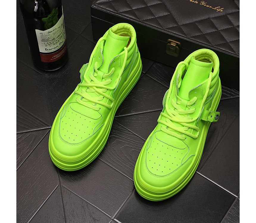 Mr Ozera - Platform High-Top Sneakers
