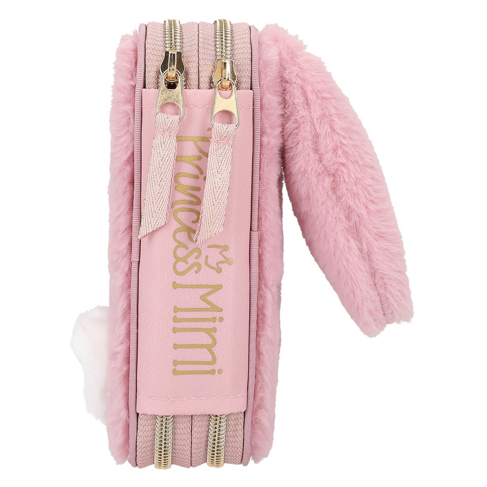 Princess Mimi Dobbelt Penalhus m/lange øre BUNNY BALLET ( 0412864 )