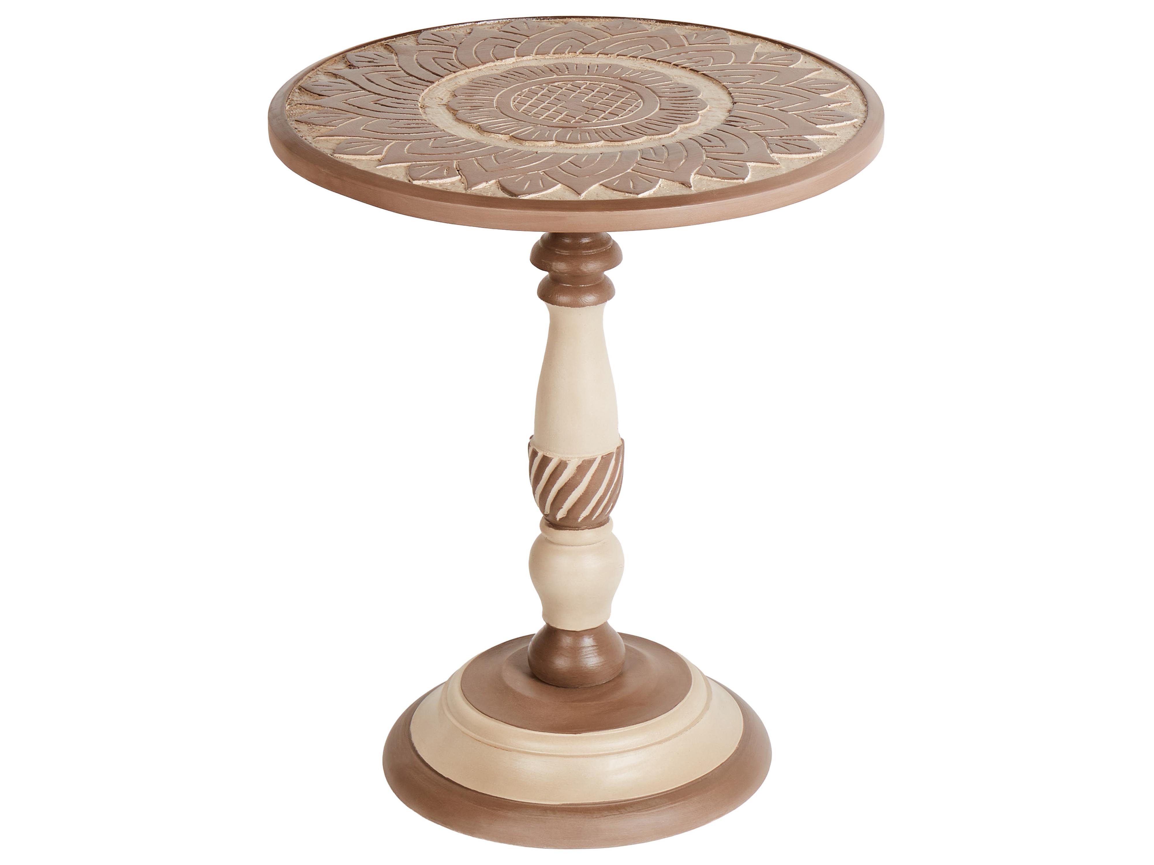 Bijzettafel EULO Mangohout Bruin