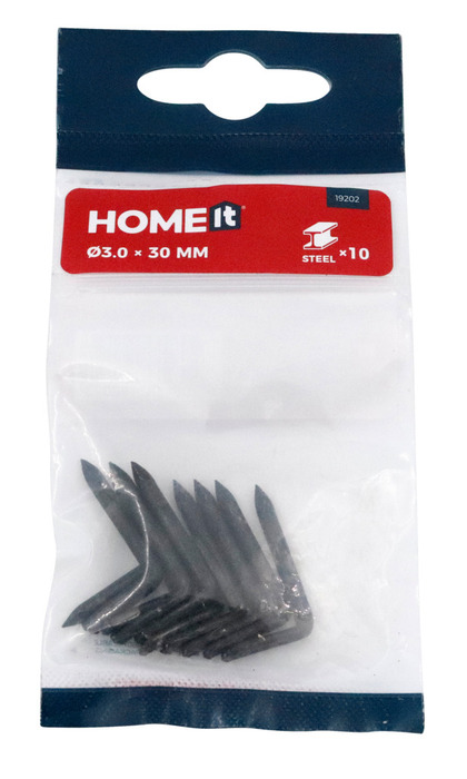 Stålhager 3 x 30 mm 15 stk.