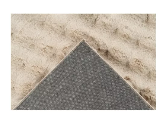 Tapis 170x120cm, design H008Y coloris beige - Confort et élégance pour votre intérieur