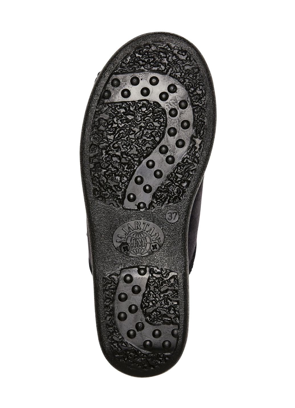 Pantoffel aus Veloursmaterial