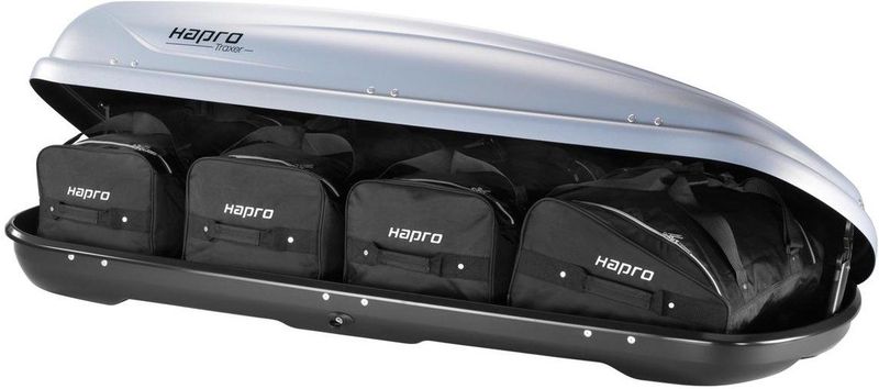 Hapro - Dakkoffer Tassenset - 4 Tassen - Nylon - Geschikt voor Meeste Dakkoffers
