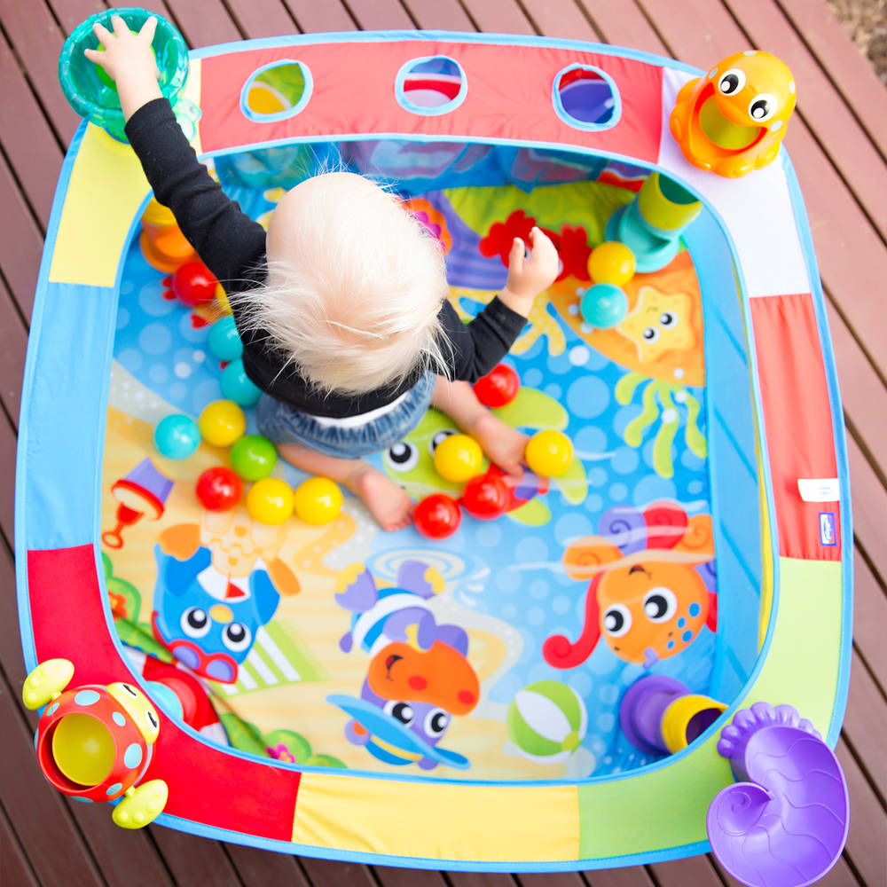 Playgro Pop & Drop activiteiten gym