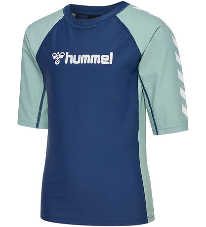 Hummel Badeshirt - UV40+ - HmlFiji - Dark Denim