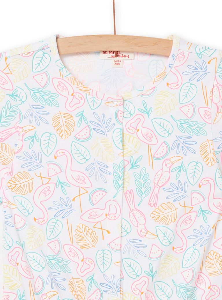 Surpyjama multicolore enfant fille