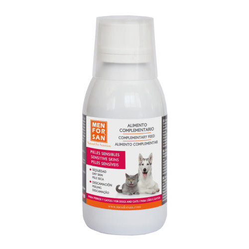 Menforsan Alimento Complementar para Pele Sensível para cães e gatos