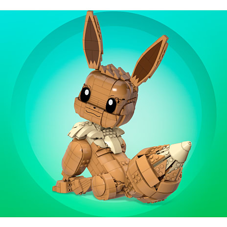 Mega Construx Pokemon Eevee-byggefigur