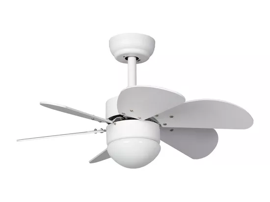Ventilateur de Plafond Silencieux Orion Blanc 81cm Moteur DC Blanc