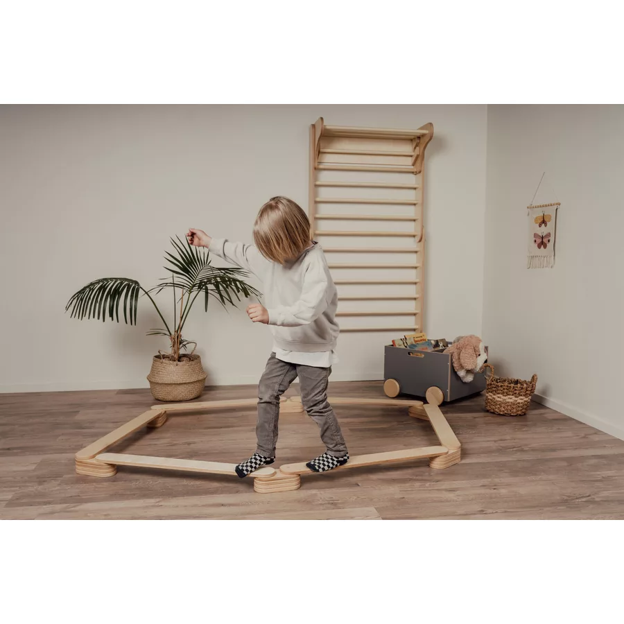 LEG & GO Schwebebalken 6er Set