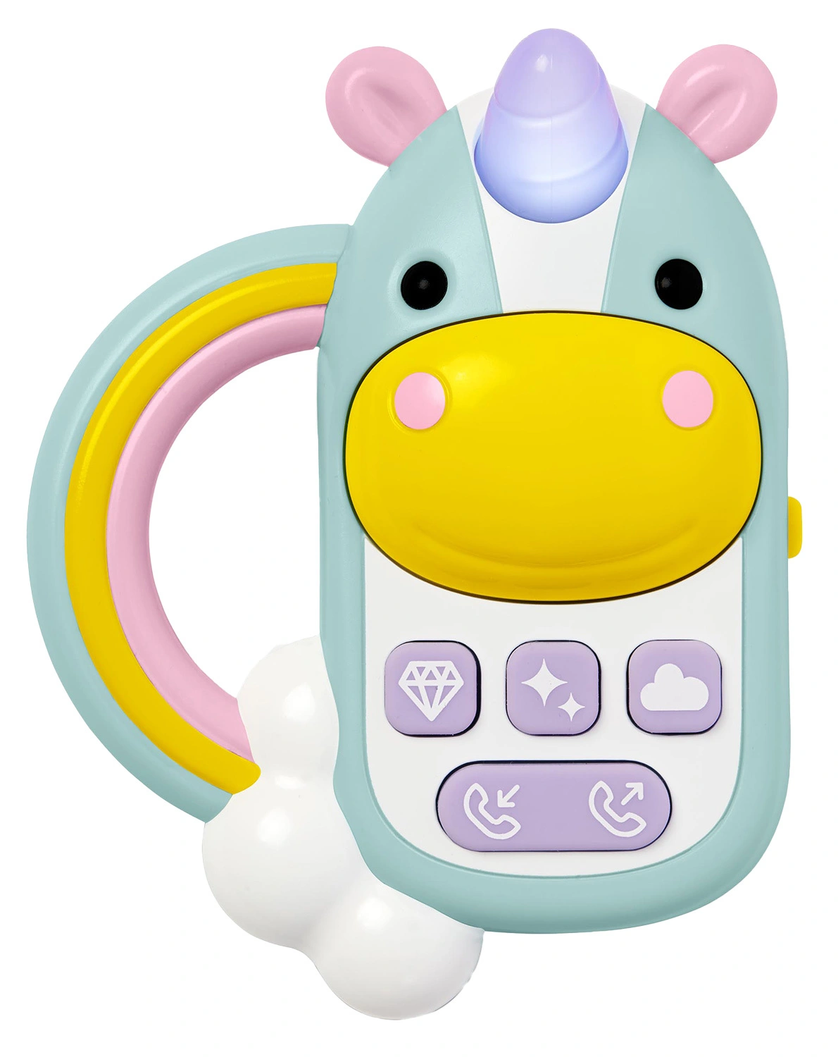 Spielzeughandy ZOO - EINHORN mit Sound und Licht