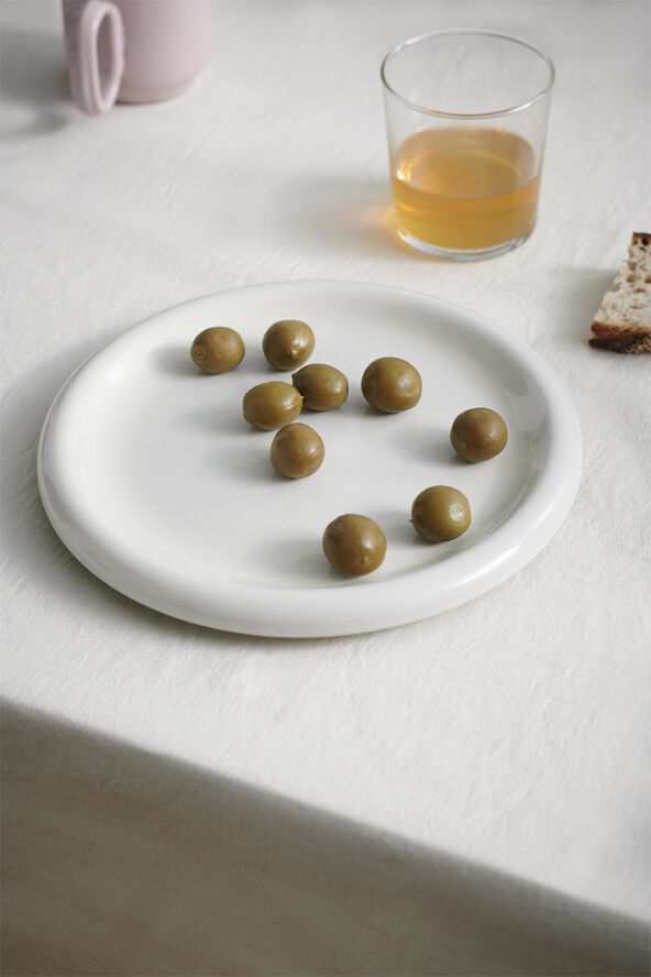 Hay Barro Plate-Set of 2-Ø18-Off-white