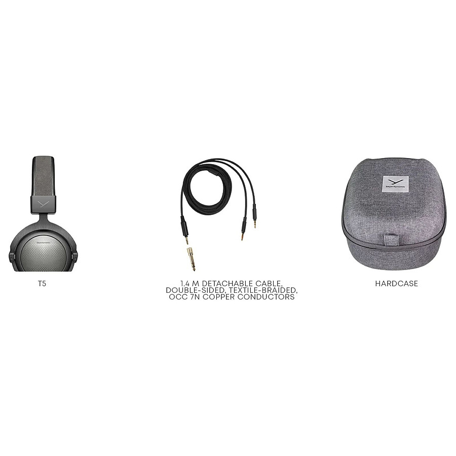 Beyerdynamic T5 Noir (32 Ohms) - Casque audio