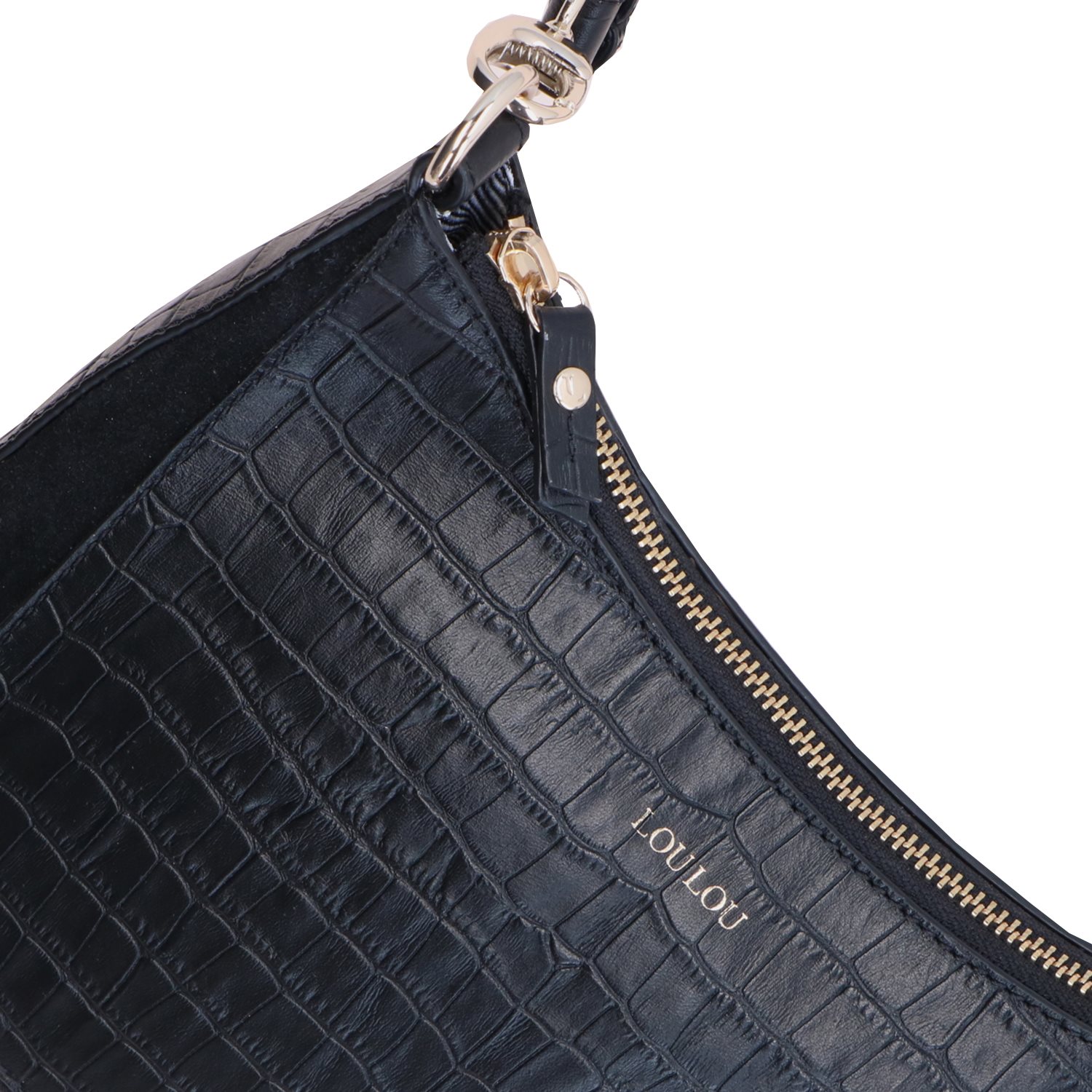LouLou Essentiels 103Bag Classy Croc black
