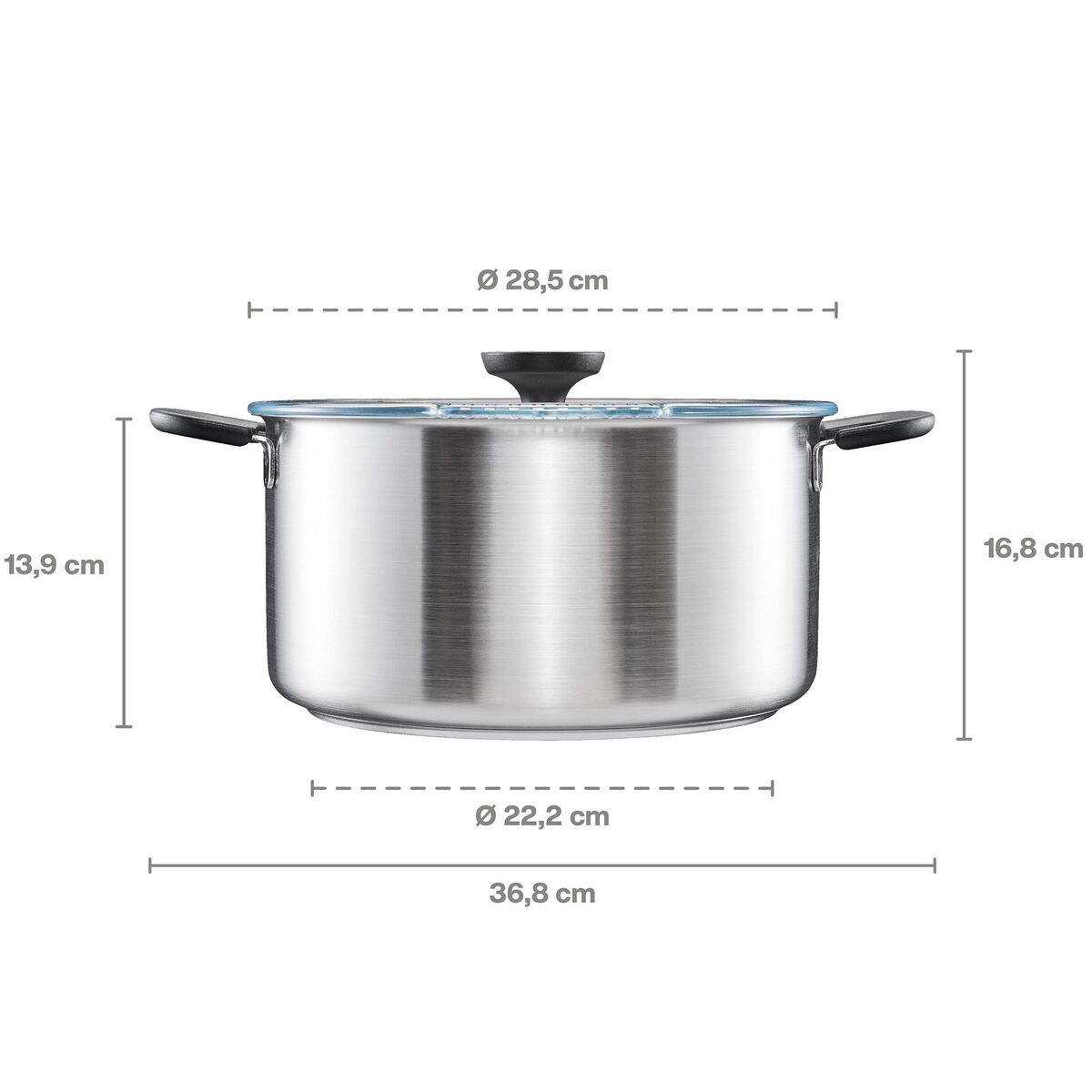 Functional Form gryte 7 liter, rustfritt stål