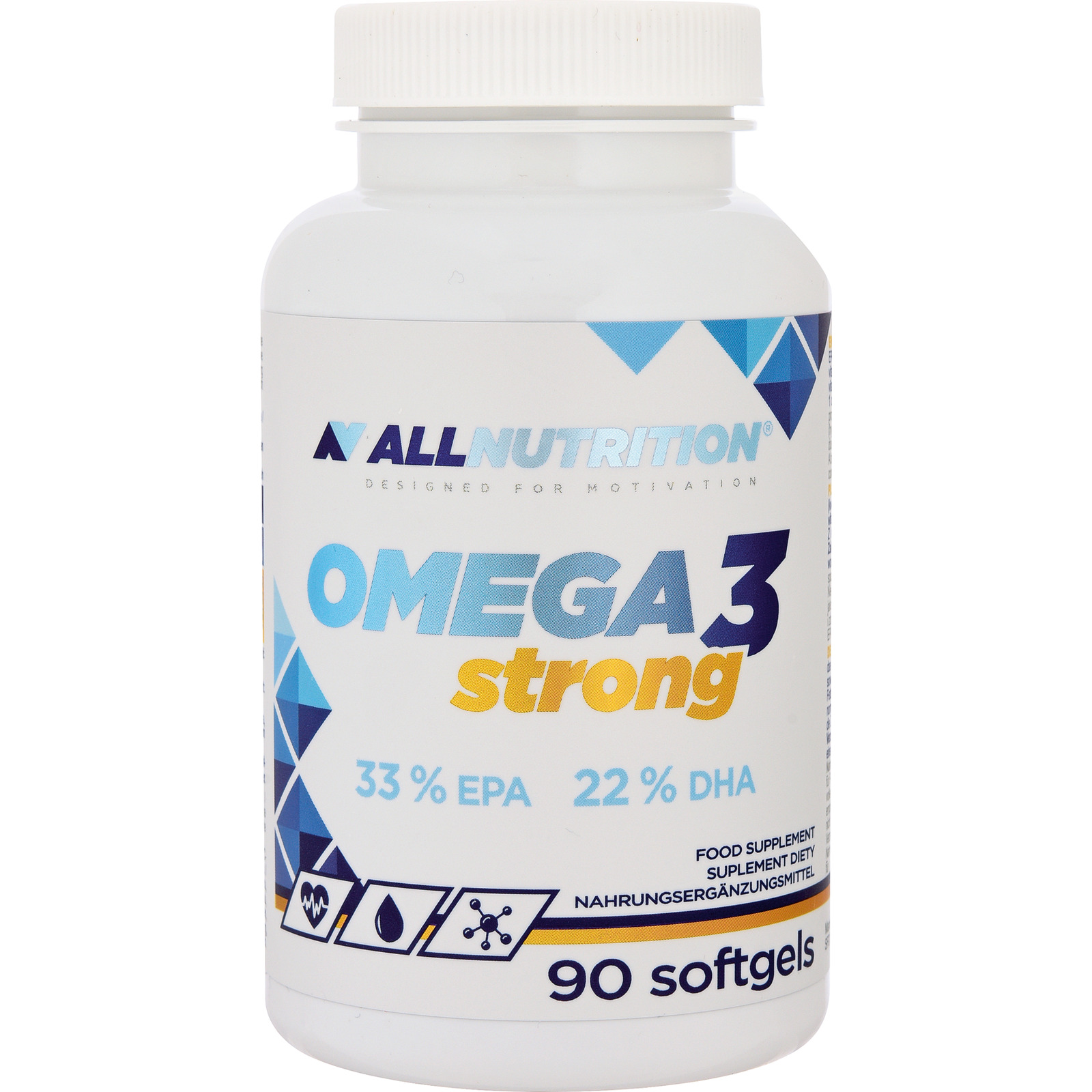 Allnutrition Omega 3 Strong, 90 Kapseln