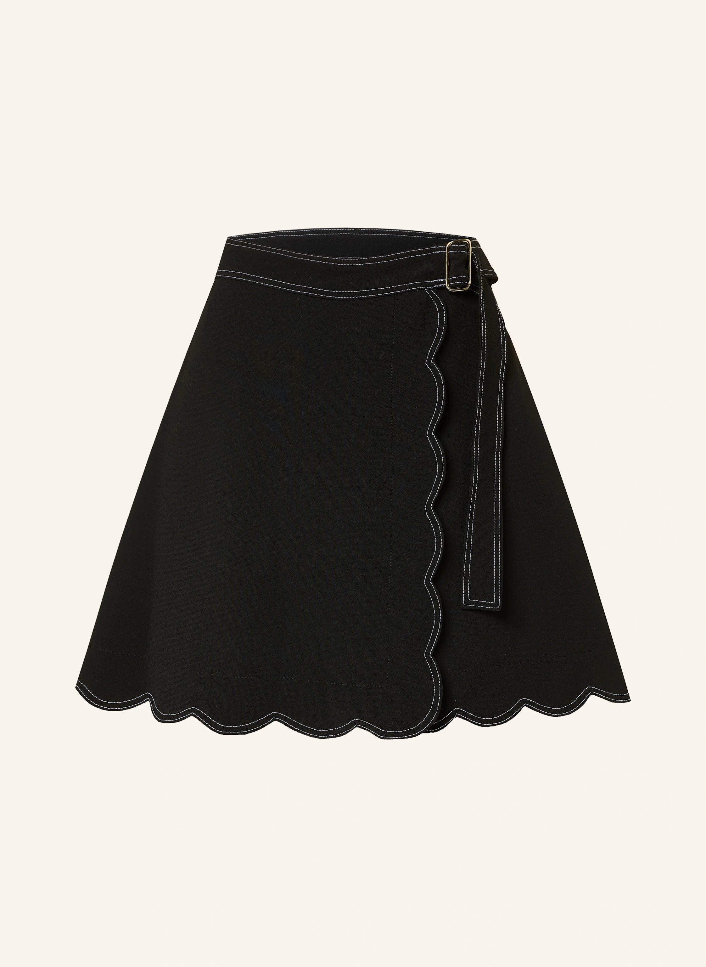 CLAUDIE PIERLOT Rock in Wickeloptik