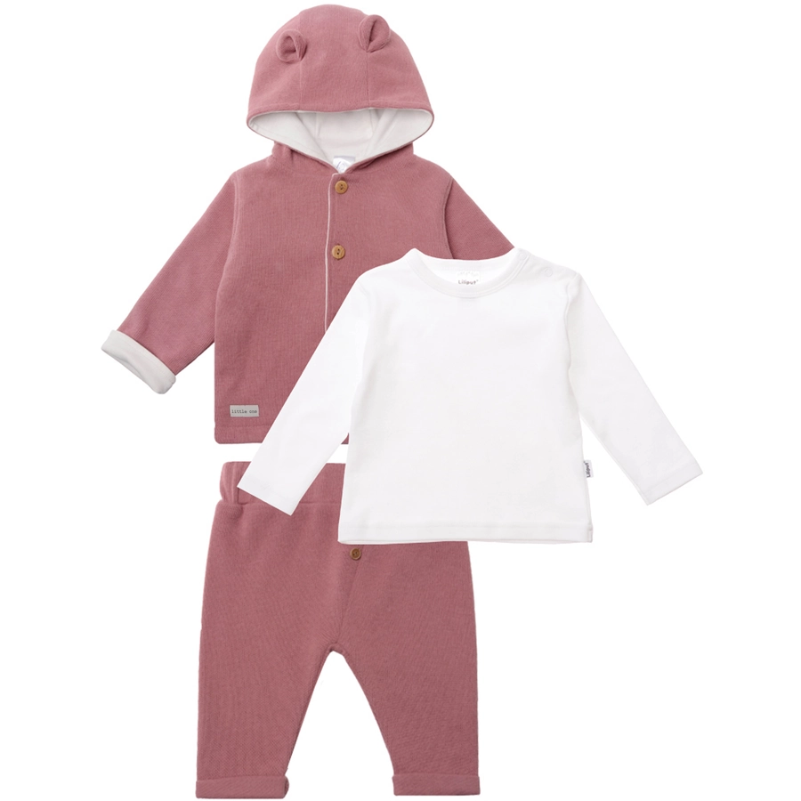 Liliput Erstausstattungspaket (Set, 3-tlg.) weiss-rosé