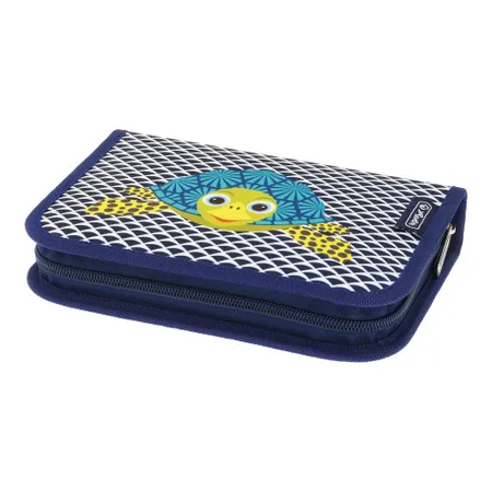 Herlitz Schüleretui Cute Animals Turtle, 31-teilig