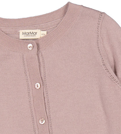 MarMar Cardigan - Uld - Tilda - Blåckberry Cream