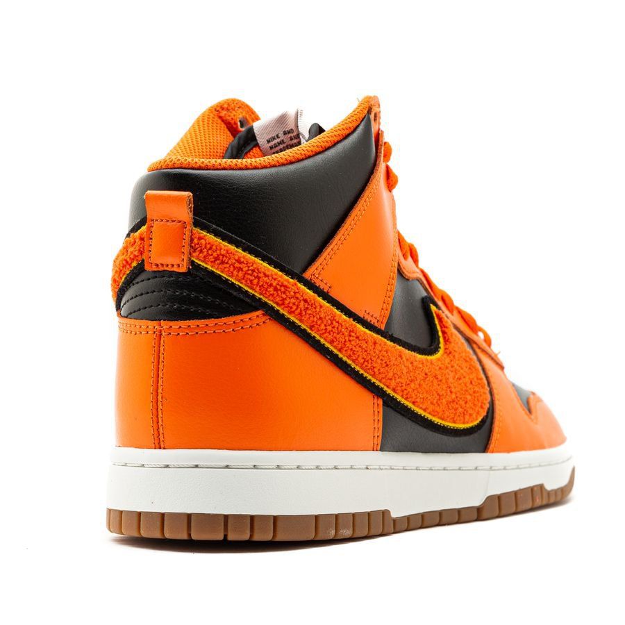 Nike Chaussures Dunk High Retro - Orange/Noir/Jaune Doré