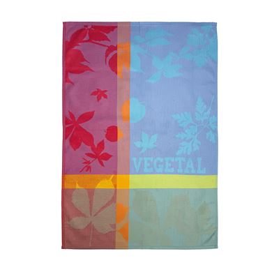 Torchons multicolores motif jacquard - Lot de 3 ou lot de 6